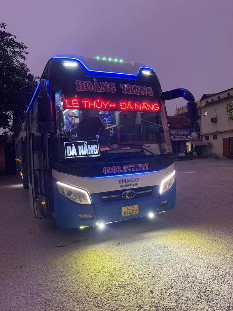 Top 5 Nhà xe Lệ Thủy đi Huế đặt vé theo số điện thoại