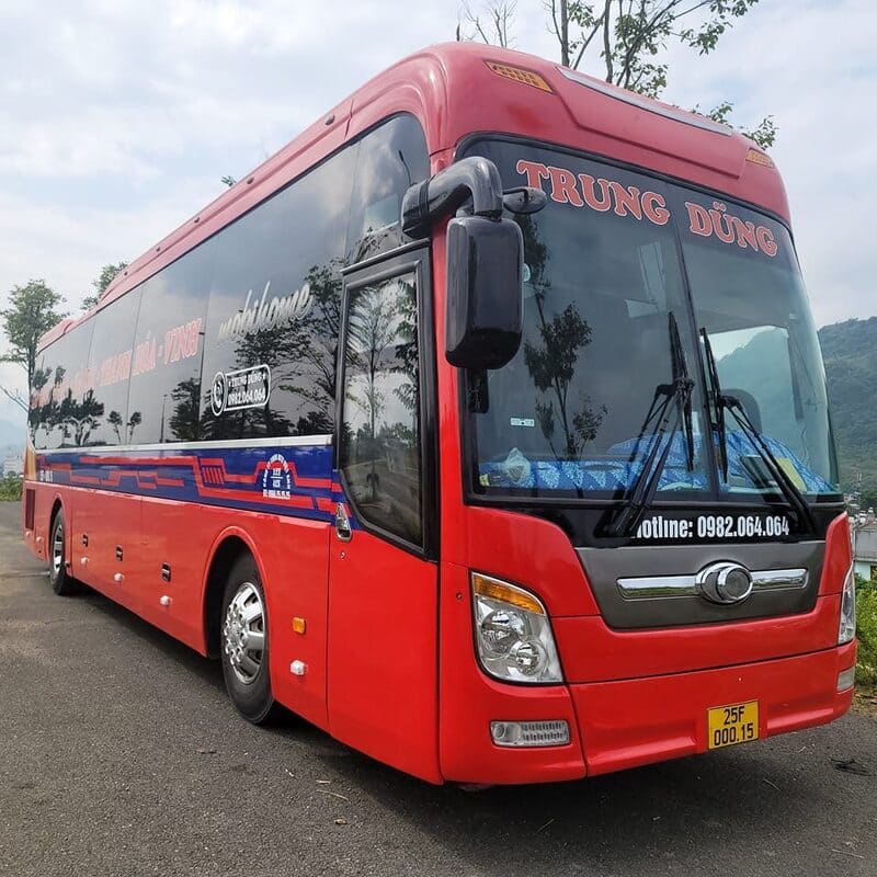 Nhà xe Trung Dũng Lai Châu đi Vinh Nghệ An Hà Tĩnh Hòa Bình