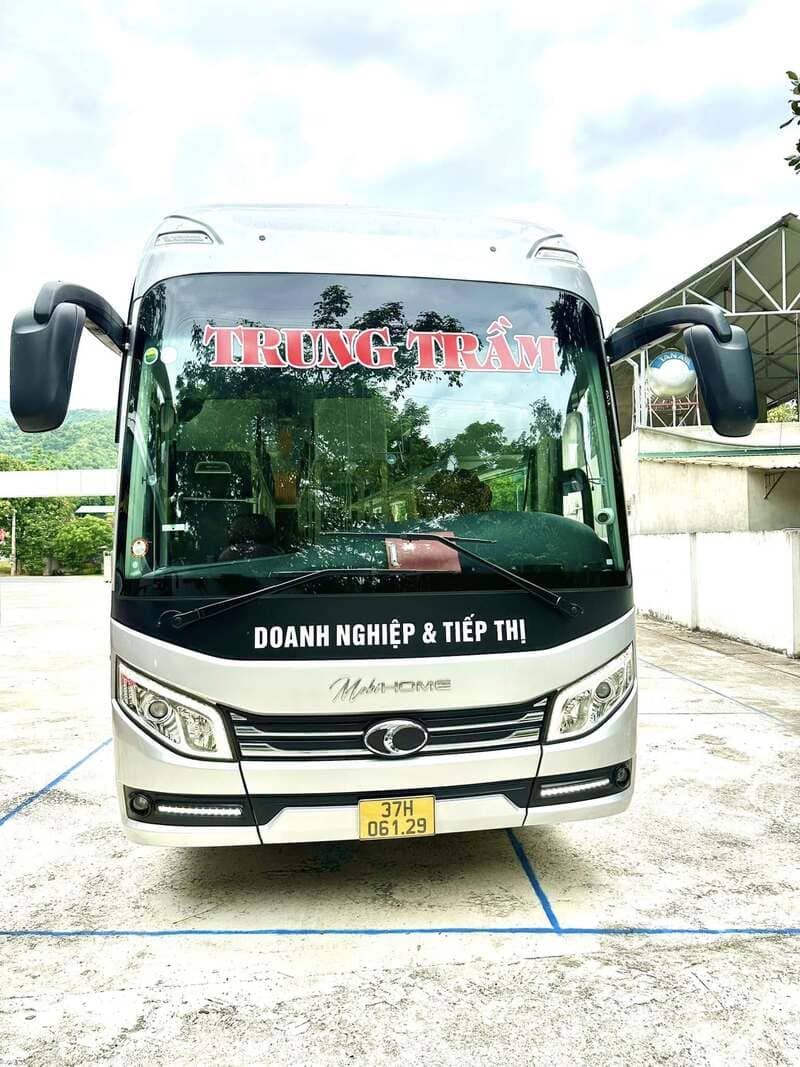 Nhà xe Trung Trầm Mường Xén Hòa Bình Hà Nội các tỉnh phía Bắc
