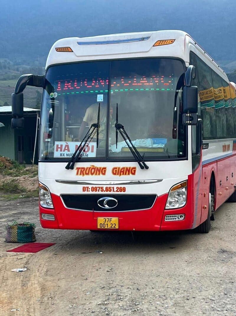 Nhà xe Trường Giang Gia Lai đi Đà Nẵng Huế Nghệ An Hà Nội