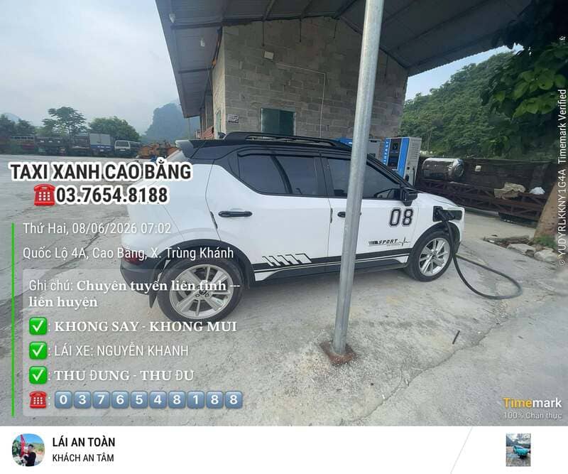 Top 8 Hãng taxi Cao Bằng Trùng Khánh số điện thoại tổng đài hotline