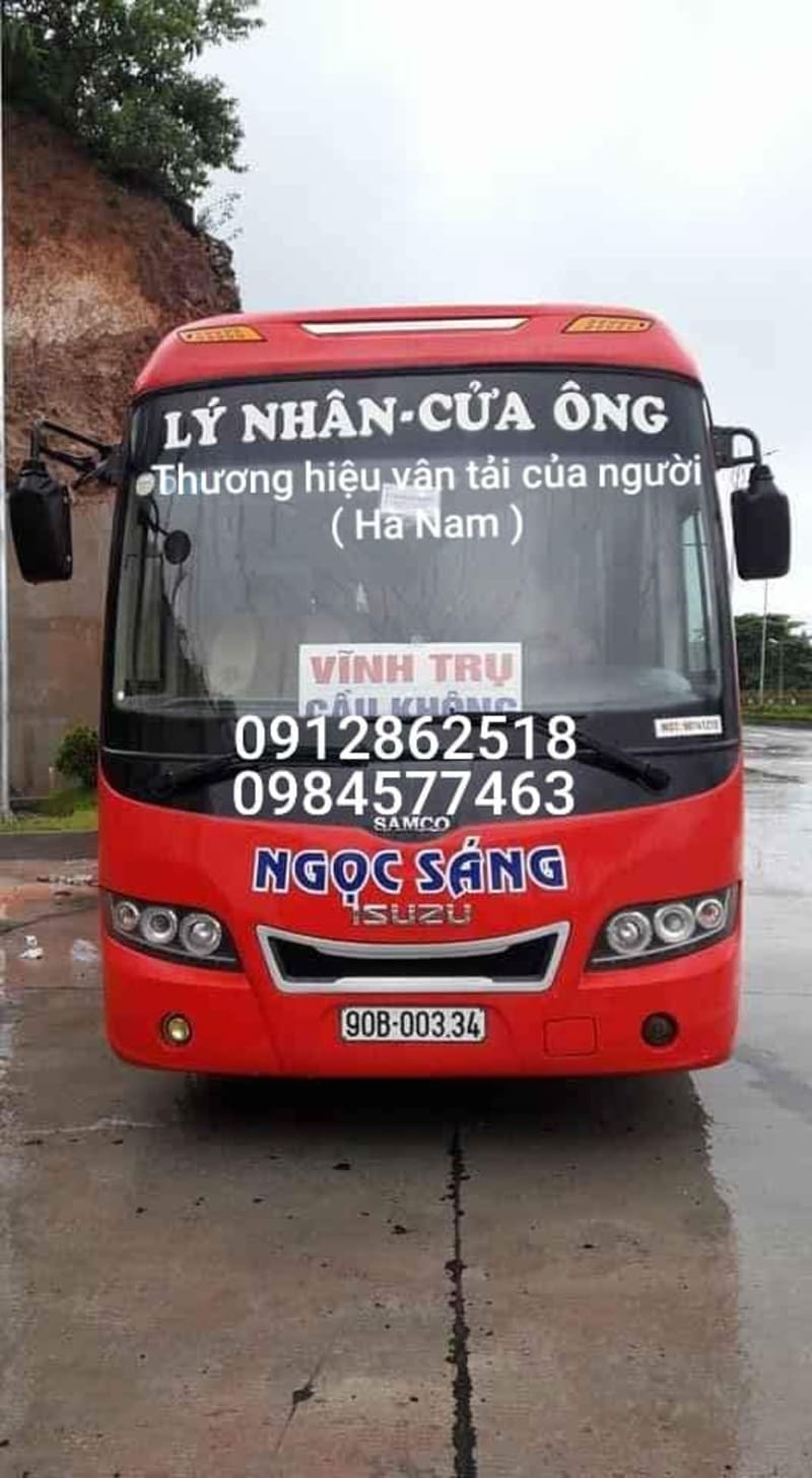Top 5 Nhà xe khách Lý Nhân Quảng Ninh số điện thoại + giá vé
