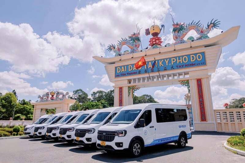 Xe khách Trung Dũng từ Tân Châu (Tây Ninh) - TPHCM - Sân bay