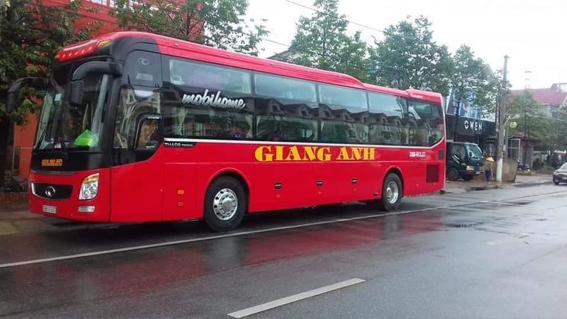 Nhà xe Giang Anh Thanh Hóa Hải Phòng Ninh Bình Thái Bình