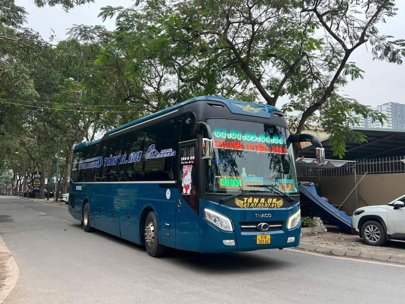 Nhà xe Tân A Ba: Số điện thoại, giá vé và lộ trình tuyến xe