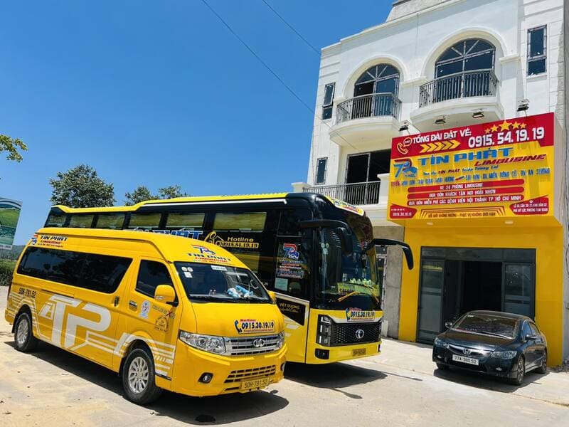 Nhà xe Tín Phát Limousine: Số điện thoại, giá vé và lịch trình di chuyển