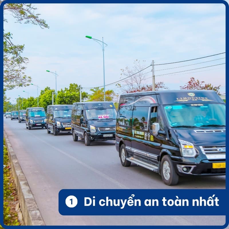 Nhà xe Việt Trung Limousine tuyến Hà Nội đi Móng Cái Hạ Long