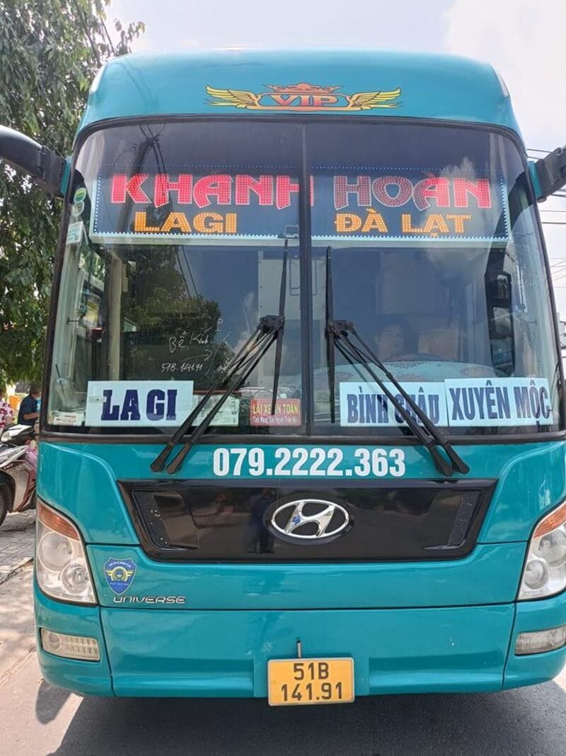 Nhà xe Khánh Hoàn LaGi Đà Lạt: Số điện thoại, giá vé, lịch trình