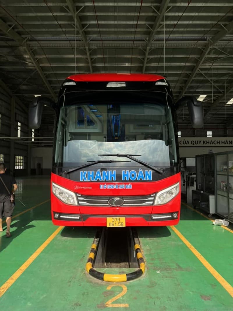 Nhà xe Khánh Hoàn Đô Lương Nghệ An đi Hà Nội BX Nước Ngầm