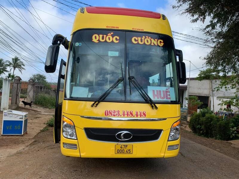 Nhà xe Quốc Cường Đắk Lắk – Đà Nẵng – Huế - Quy Nhơn