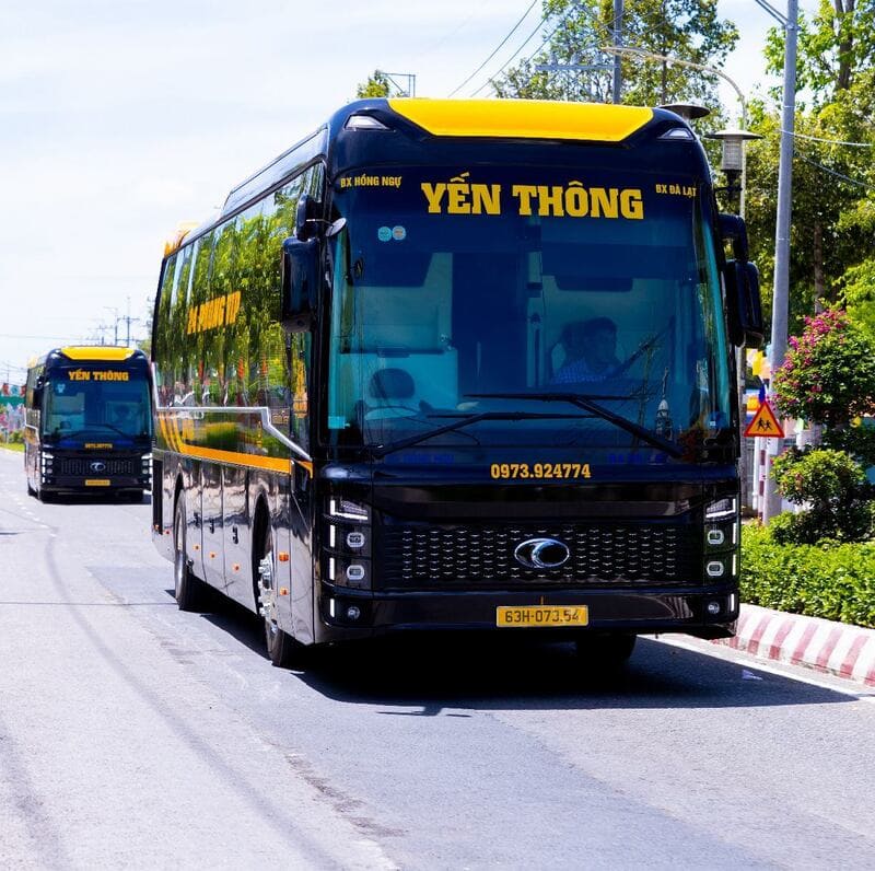 6 Nhà xe Long Xuyên đi Đà Lạt đón khách An Giang Châu Đốc