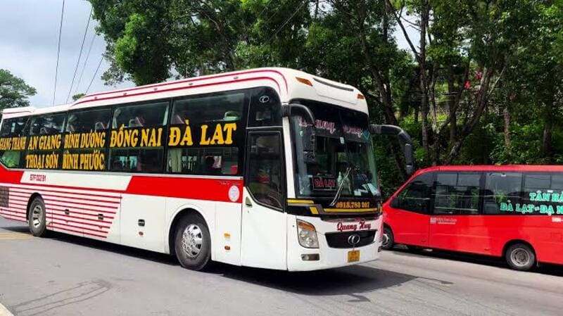 6 Nhà xe Long Xuyên đi Đà Lạt đón khách An Giang Châu Đốc
