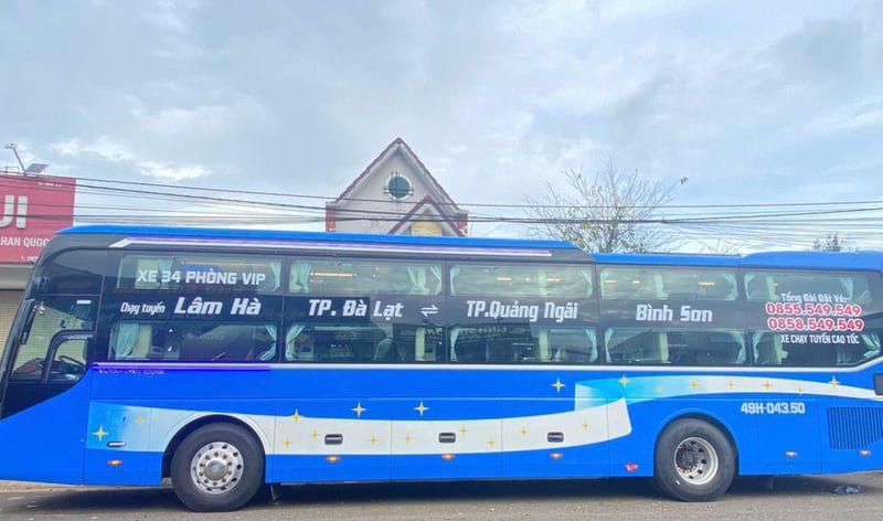 Top 3 Nhà xe Sông Cầu đi Đà Lạt số điện thoại & giá vé
