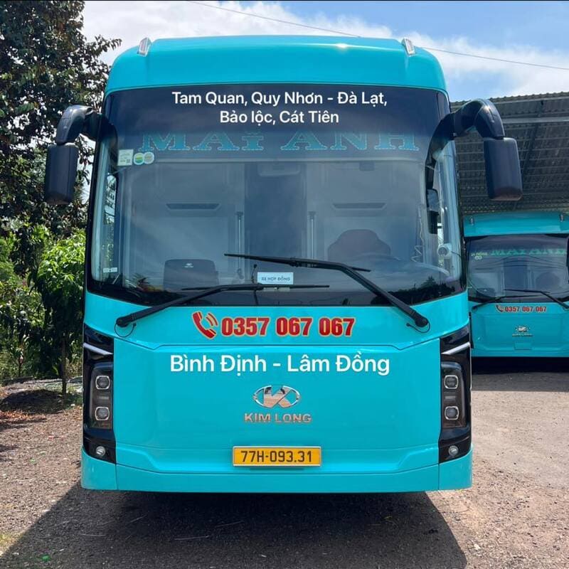 Top 4 Nhà xe Bồng Sơn đi Đà Lạt đặt vé theo số điện thoại