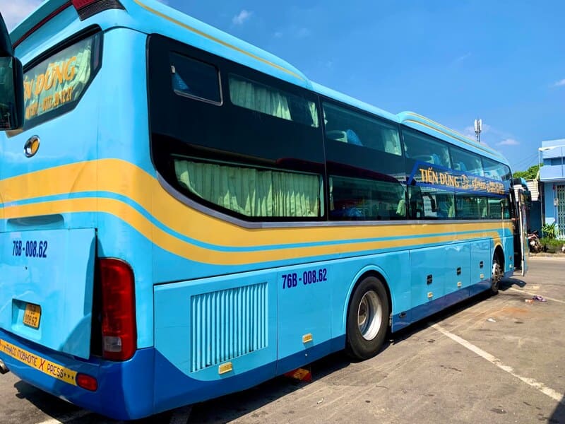 Nhà xe Tiến Dũng Phước Tỉnh Vũng Tàu Quảng Ngãi Bình Sơn