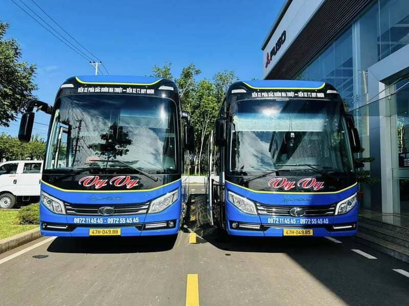 Nhà xe Vy Vy: Lịch trình di chuyển, giá vé và số tổng đài