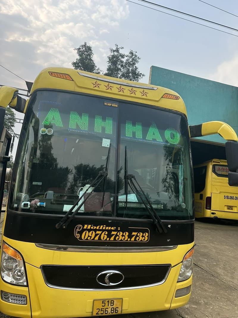 Nhà xe Anh Hào tuyến Thanh Hóa đi Bình Dương Sài Gòn