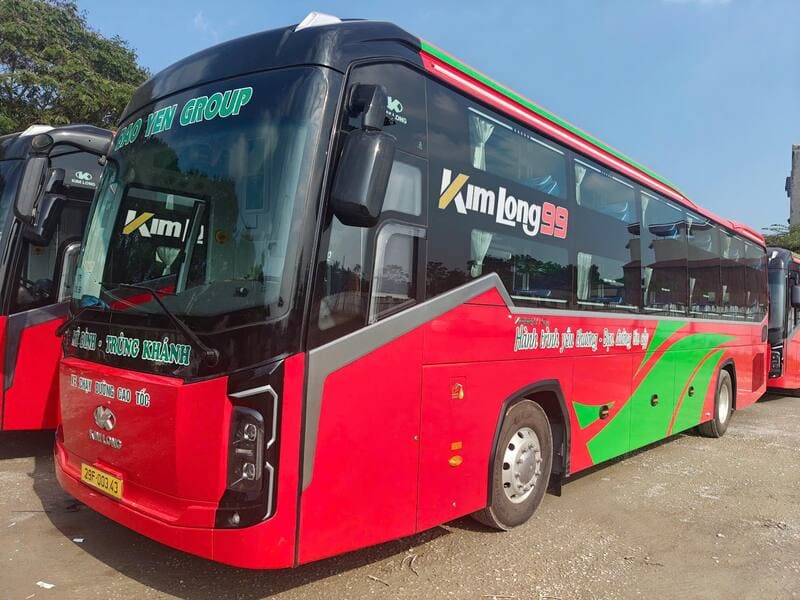 Nhà xe Bảo Yến Cao Bằng Trùng Khánh Bản Giốc Mỹ Đình Hà Nội