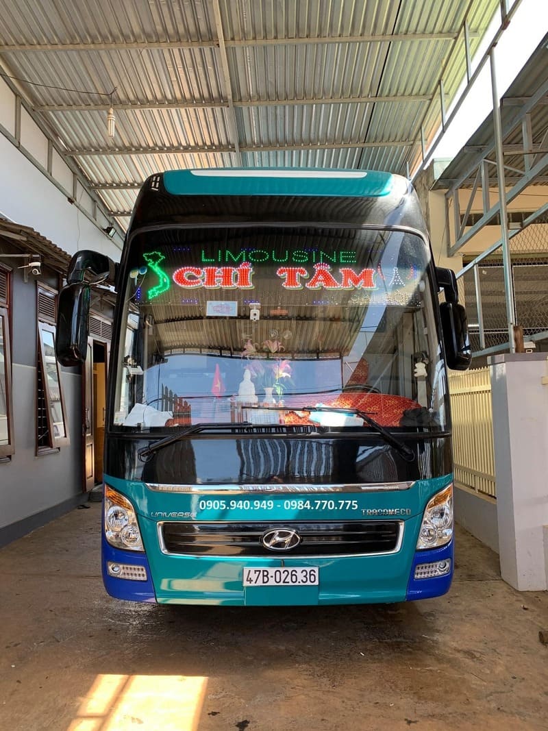 Nhà xe Chí Tâm Buôn Hồ (Đắk Lắk) TPHCM bến xe Miền Đông
