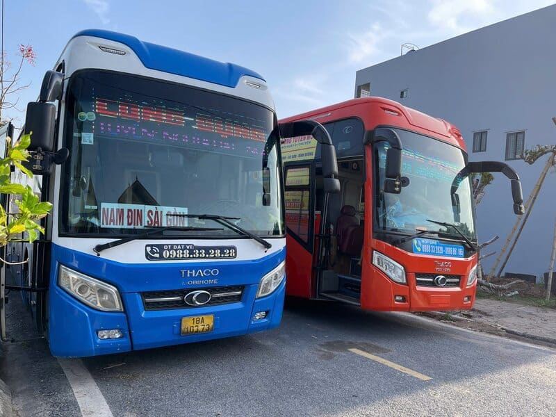 Nhà xe Công Dụng Nam Định Nghệ An Sài Gòn Bình Dương