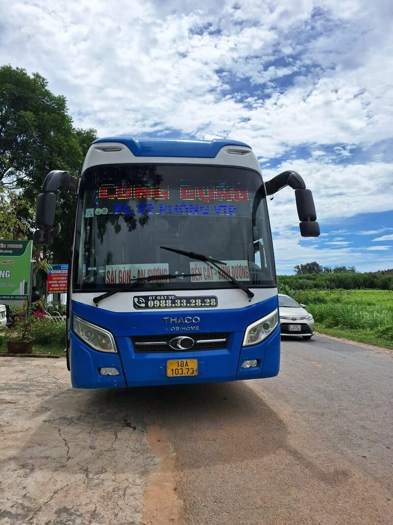 Nhà xe Công Dụng Nam Định Nghệ An Sài Gòn Bình Dương