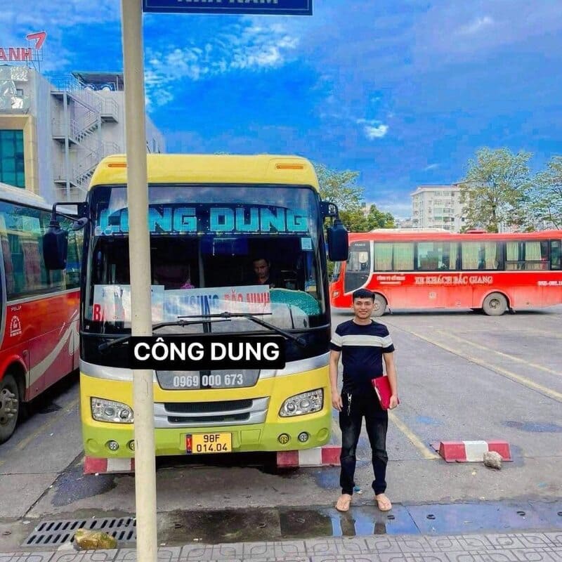 Nhà xe Công Dung Bố Hạ Mỹ Đình Bắc Giang Bắc Ninh Hà Nội