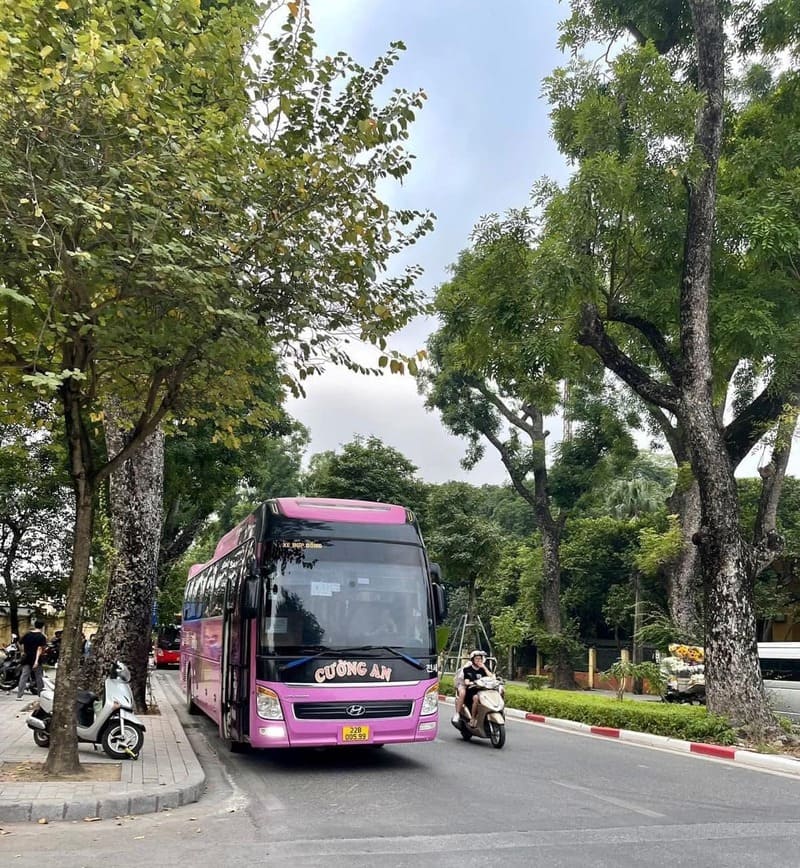 Nhà xe Cường An Tuyên Quang Hà Nội Mỹ Đình Gia Lâm Yên Nghĩa
