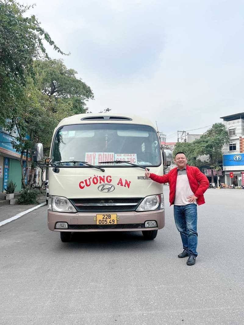 Nhà xe Cường An Tuyên Quang Hà Nội Mỹ Đình Gia Lâm Yên Nghĩa