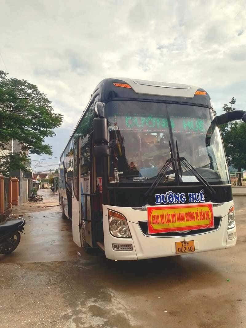 Nhà xe Dưỡng Huế Vinh Nghệ An Hà Tĩnh Quảng Trị Huế