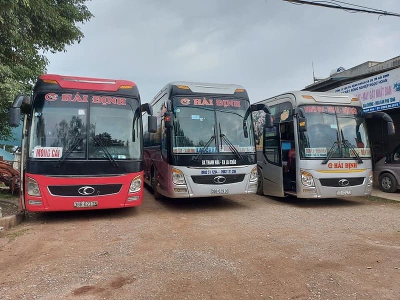 Nhà xe Hải Định Thanh Hóa Sài Gòn Bình Phước Hải Phòng Sơn La
