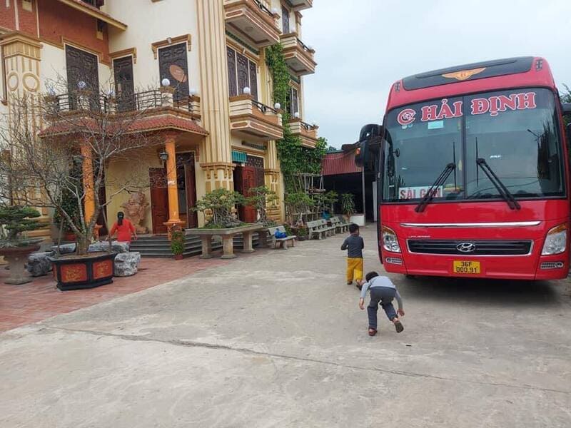 Nhà xe Hải Định Thanh Hóa Sài Gòn Bình Phước Hải Phòng Sơn La