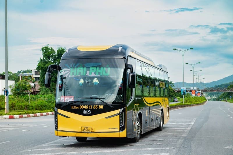 Nhà xe Hải Phú Hà Giang Tuyên Quang Vĩnh Phúc Hà Nội