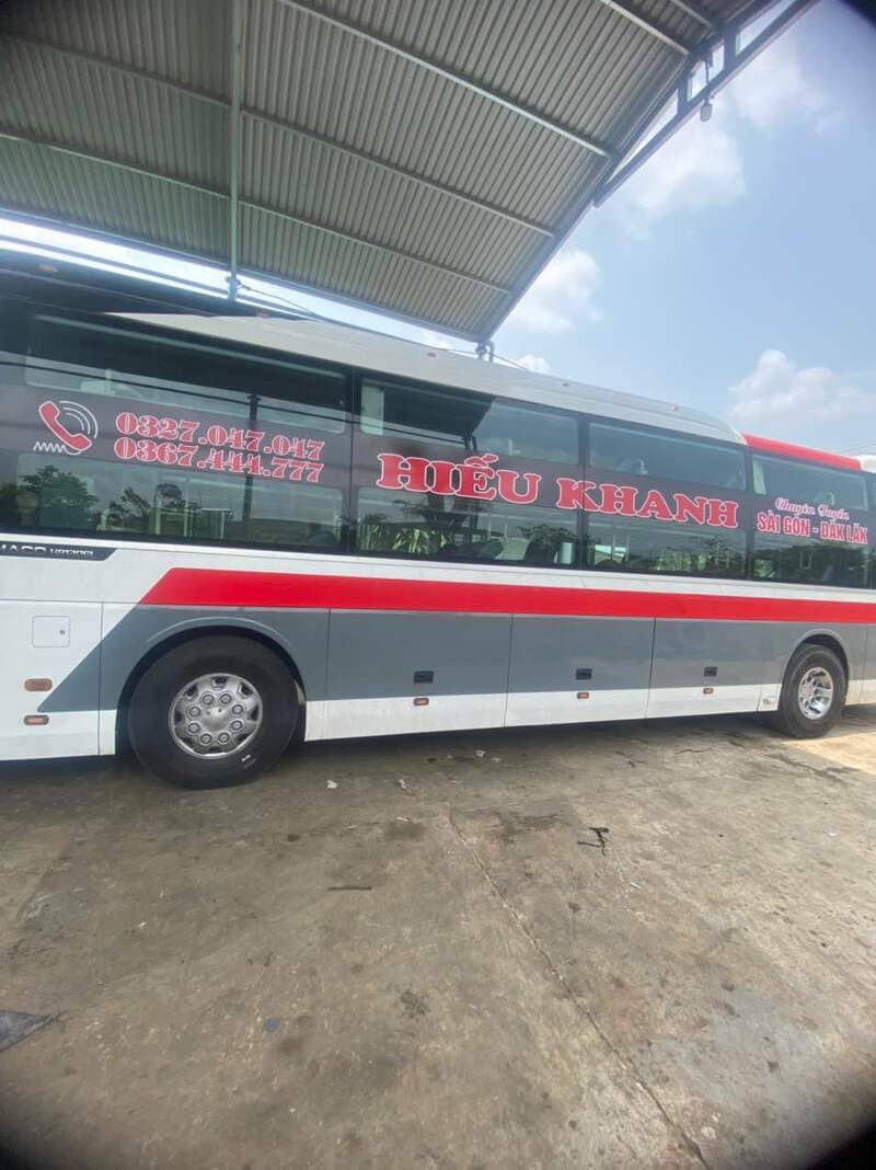 Nhà xe Hiếu Khanh TP.HCM Đắk Lắk Buôn Ma Thuột Ea Kar M’Đrắk