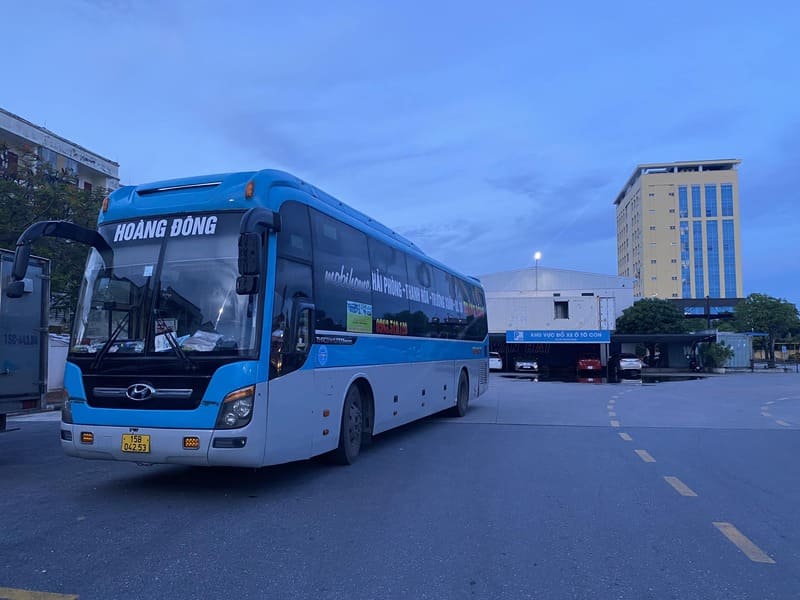 Nhà xe Hoàng Đông Hải Phòng đi Thường Xuân Thanh Hóa