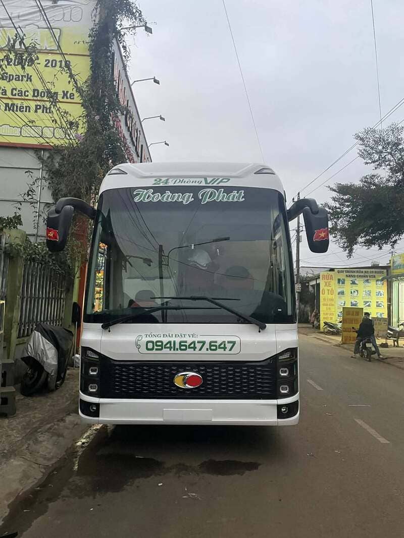 Nhà xe Hoàng Phát Đắk Lắk Đà Nẵng Quy Nhơn Quảng Ngãi