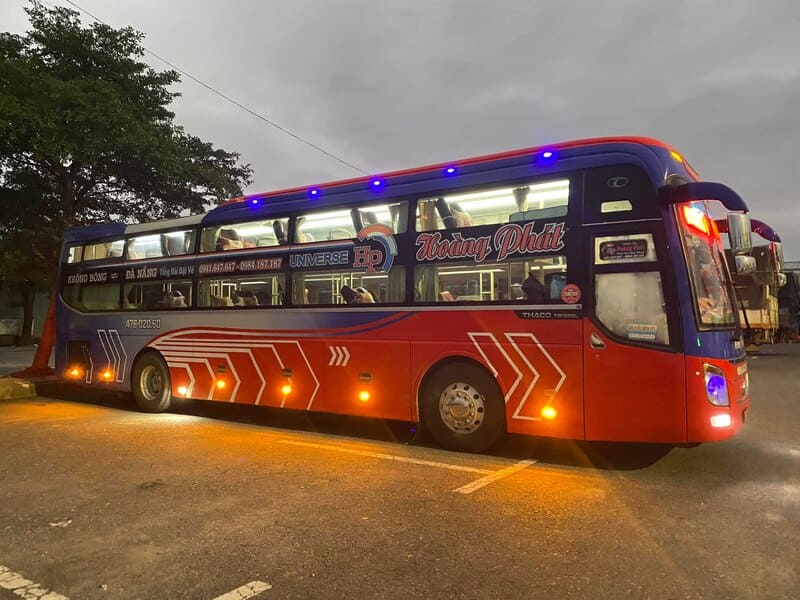 Nhà xe Hoàng Phát Đắk Lắk Đà Nẵng Quy Nhơn Quảng Ngãi