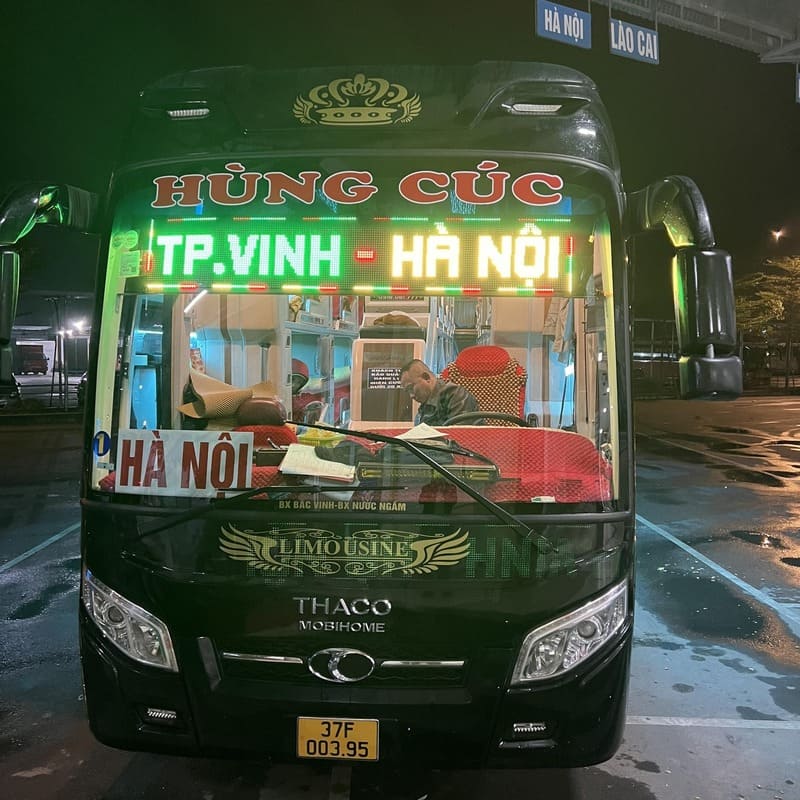 Nhà xe Hùng Cúc Limousine: Số điện thoại, giá vé & lịch trình