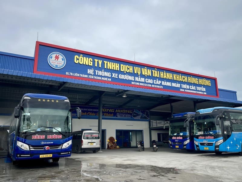 Nhà xe Hùng Hường: Số điện thoại, lịch trình đi & giá vé