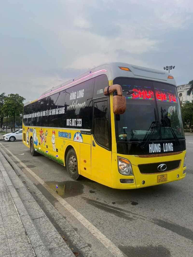 Nhà xe Hùng Long Hà Giang Mèo Vạc đi Hải Phòng Bắc Giang