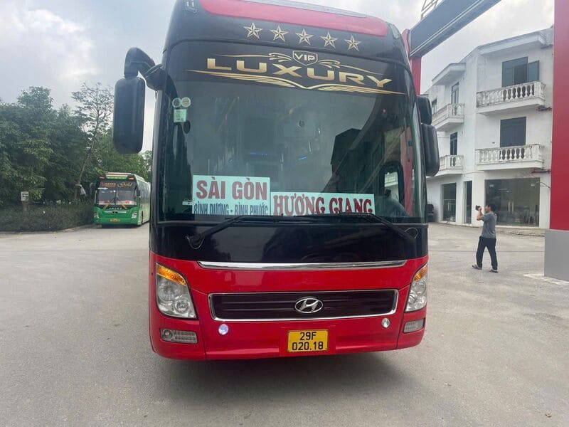 Nhà xe Hương Giang Thanh Hóa Bình Dương TP.HCM An Sương