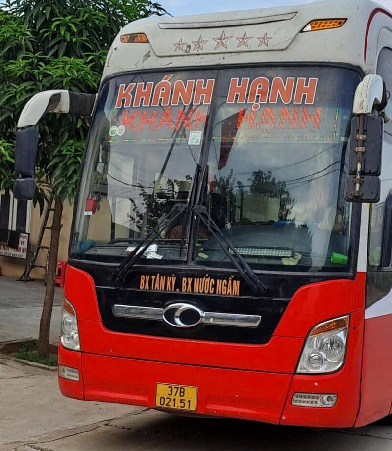 Nhà xe Khánh Hạnh Tân Kỳ Nghĩa Đàn Nghệ An Hà Nội