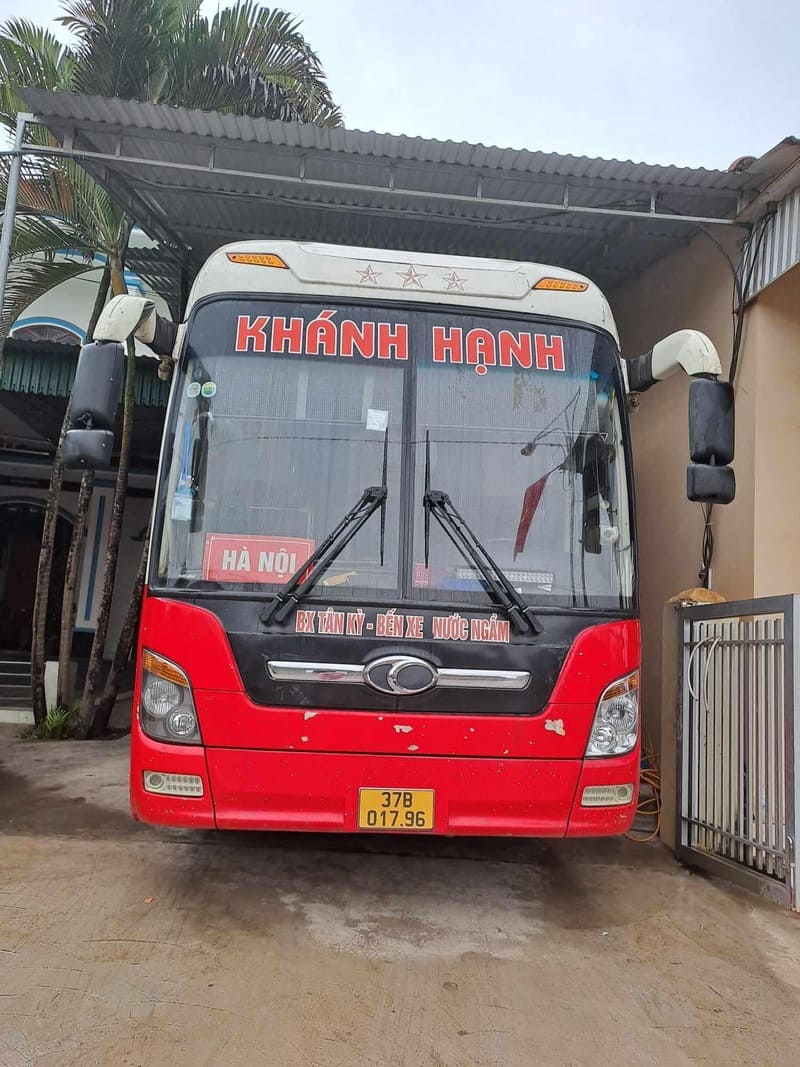 Nhà xe Khánh Hạnh Tân Kỳ Nghĩa Đàn Nghệ An Hà Nội