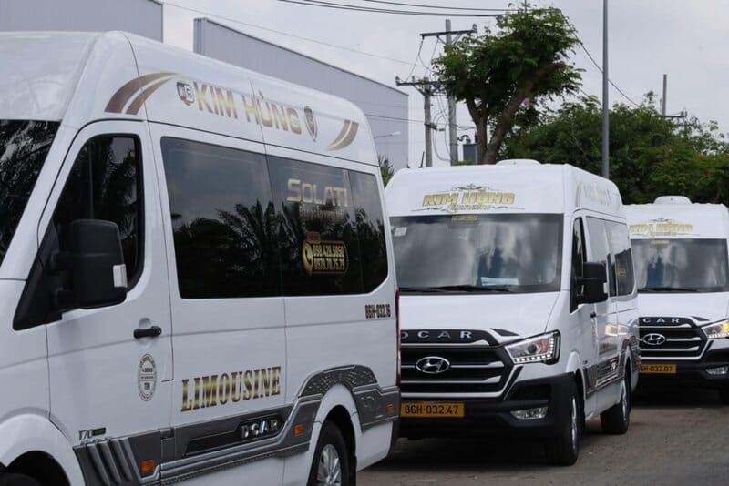 Nhà xe Kim Hùng Kê Gà Tân Hải La Gi Sài Gòn và La Gi Đà Lạt