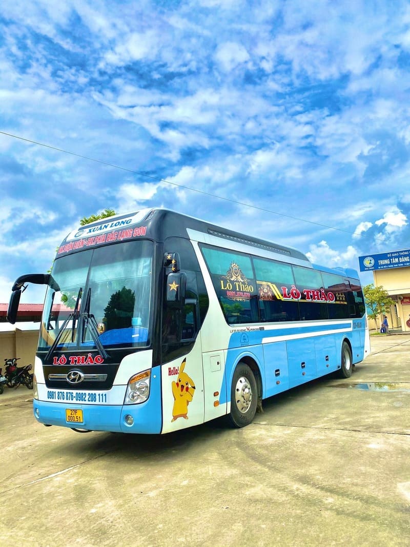 Nhà xe Lò Toán Điện Biên Hà Nội Bắc Ninh Bắc Giang Lạng Sơn
