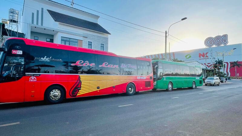 Nhà xe Lộc Lan (Lộc Trang) Bình Phước Gia Lai Đắk Lắk BMT