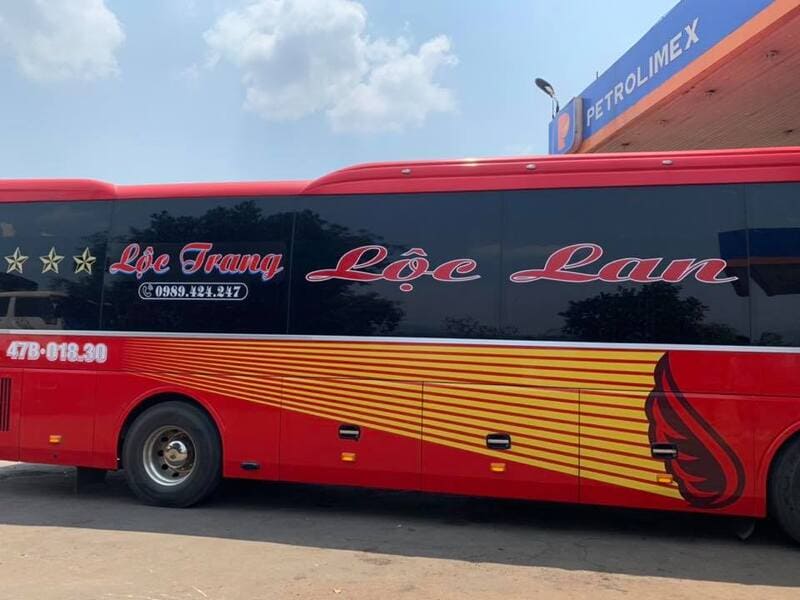 Nhà xe Lộc Lan (Lộc Trang) Bình Phước Gia Lai Đắk Lắk BMT