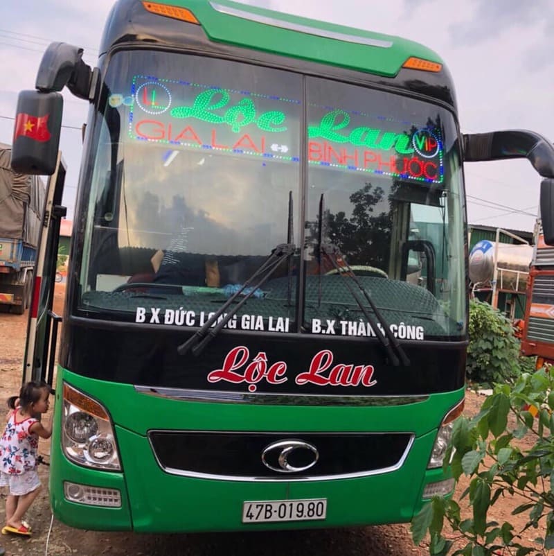 Nhà xe Lộc Lan (Lộc Trang) Bình Phước Gia Lai Đắk Lắk BMT