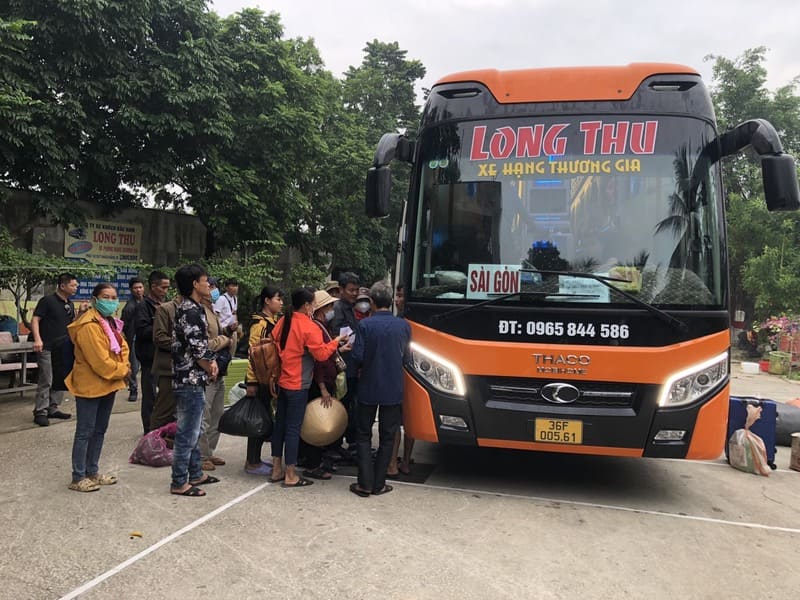 Nhà xe Long Thu: Số điện thoại, giá vé & lịch trình di chuyển