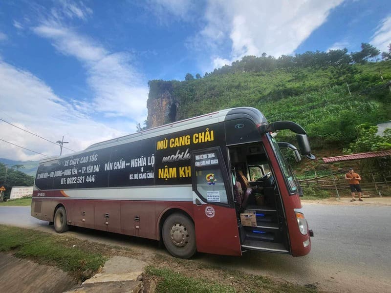 Nhà xe Mai Trang Hải Dương Nghĩa Lộ Mù Cang Chải Yên Bái