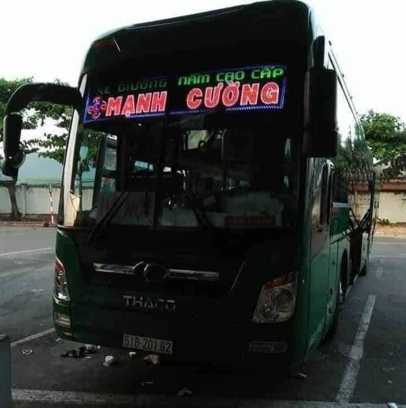 Nhà xe Mạnh Cường Hà Tĩnh - Sài Gòn - Bình Dương - Đồng Nai